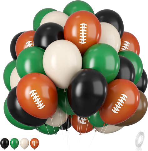 football themed balloons|Amazon.com: Football Balloons Football Party Balloons .